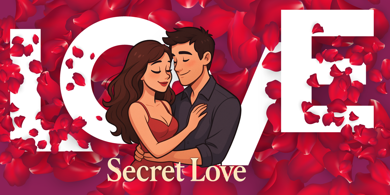Red Rose Love Banner